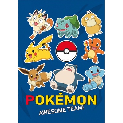 FARO Fleecová fleece deka Pokémon Battle