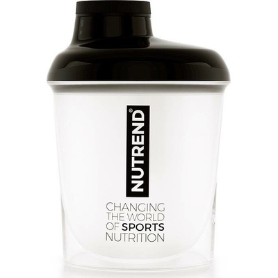Nutrend Šejkr průhledný-černý 300ml.