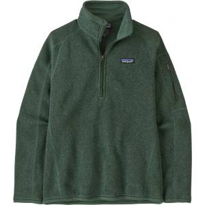 Patagonia Дамски поларен пуловер Patagonia Women's Better Sweater 1/4 Zip Fleece jumper - Canopy Green - размер XS (105-5077-1511)