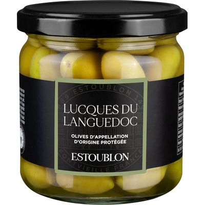 Зелен маслини LUCQUES AOP 200 g, Estoublon (EST031586)