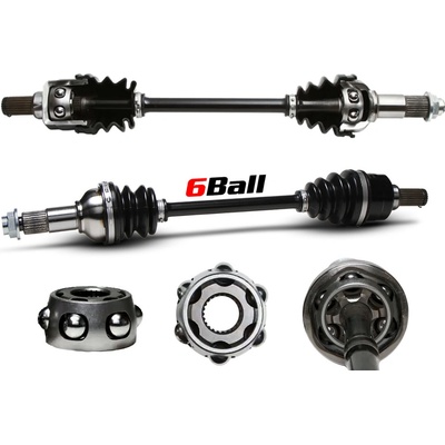 ALL BALLS poloosa YAMAHA YFM350 BRUIN 04-06, YFM 350 GRIZZLY 07-11, YFM 450 WOLVERINE 06-10 AB6 STRONG přední levá pravá – Zboží Mobilmania