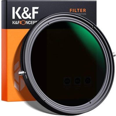 K& F Concept 77мм -2в1 Nano L CPL+Variable Fader NDX ND2-ND32, 5-Stops , 3.13%