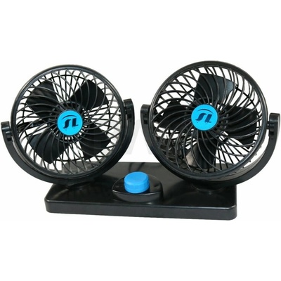 Ventilátor 24V 2x125mm (2x5") 15W