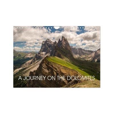 Calvendo A JOURNEY ON THE DOLOMITES (Wall Calendar 2026 DIN A4 landscape), CALVENDO 12 Month Wall Calendar | Calvendo, Photostravellers