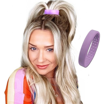 PONY-O Spona na vytváření vysokých polovičních culíků - PONY XL Slim Obsah: Šeříková