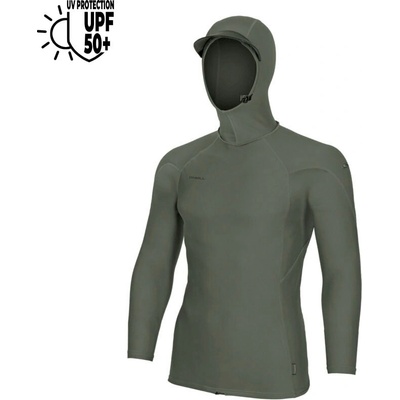 O'Neill Hyperfreak Skins LS Rash Guard W/Hood chimera/chimera