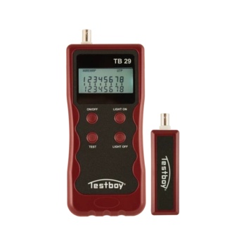 Testboy Тестер за мрежа, USB, RJ11, RJ45, BNC, FireWire, Testboy 29 - 4028532202903 (4028532202903)