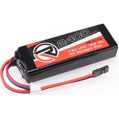 RUDDOG Associated 2400mAh 7,6V LiHV přijímačová sada pro /Mugen/Sworks/Xray apod.