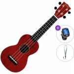 Mahalo MS1TRD Basic SET Transparent Red Сопрано укулеле (MS1TRD-BASIC-SET)