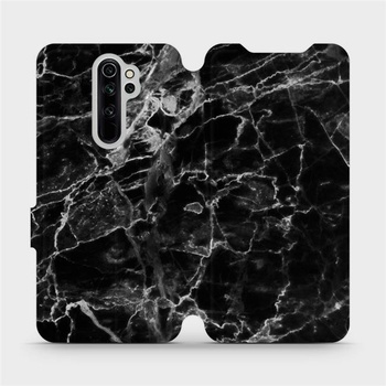 Pouzdro Mobiwear parádní flip Xiaomi Redmi Note 8 Pro - V056P Černý mramor