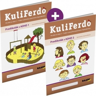 Kuliferdo – Predškolák s ADHD Komplet - Jaroslava Budíková, Lenka Komendová