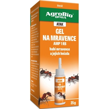 AgroBio Atak gel na mravence 25 g