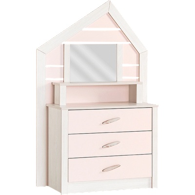 Carmen Детски скрин pink house (3575089)