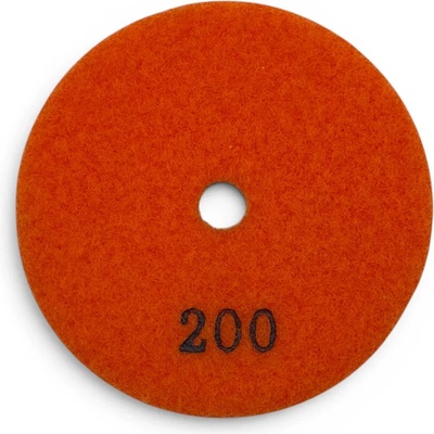 100 mm Diamantový leštící pad SUPER WET - kotouč za mokra 200