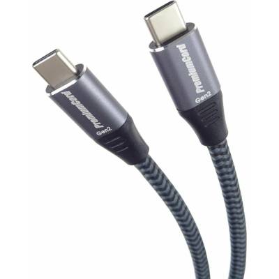PremiumCord ku31cr5 USB-C ( USB 3.2 GEN 2x2, 5A, 100W, 10Gbit/s ) 5m černý