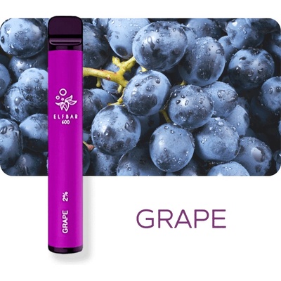 Elf Bar 600 Grape 20 mg 600 poťahov 1 ks