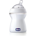 Chicco Бебешко шише Chicco - Natural Feeling, силиконов биберон, 2 капки, 250 ml (N0202) - baby