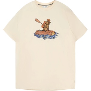 LAKOR Мъжка тениска LAKOR Beaver Rafting T-Shirt - Rainy Day - размер M (217-0123-0112)