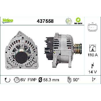 Generátor VALEO 437558