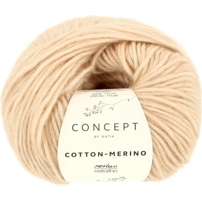 Katia Cotton Merino 136 medová