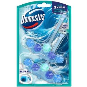 Domestos Power5 блок за освежаване на тоалетната Blue Water Ocean (3x48g) (65290114)