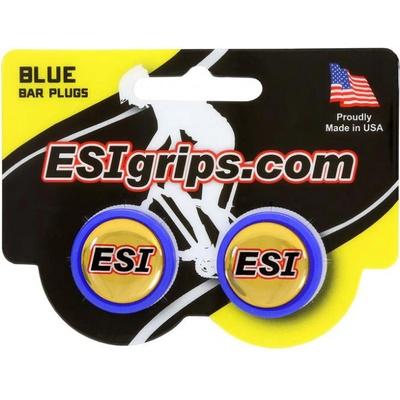 ESI GRIPS koncovky do riadidiel modrá