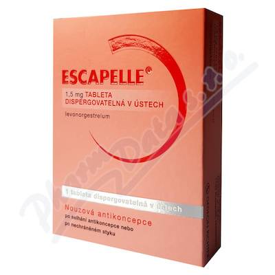 Escapelle 1.5mg por.tbl.dis.1 1,5MG POR TBL DIS 1