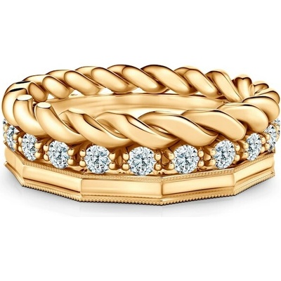 Savicki Sada prsteňov Symphony zlato laboratórne diamanty ZST SAVNo 507Z 511Z 534LAB Z