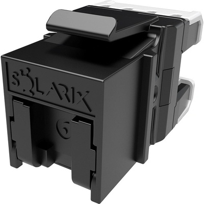 SOLARIX Rychlozařezávací keystone Solarix CAT6 UTP SXKJ-6-UTP-BK-NA Component Level a 4PPoE certifikace 25286803