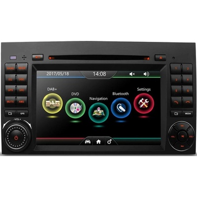 Xtrons PDAB7M245 Mercedes-Benz