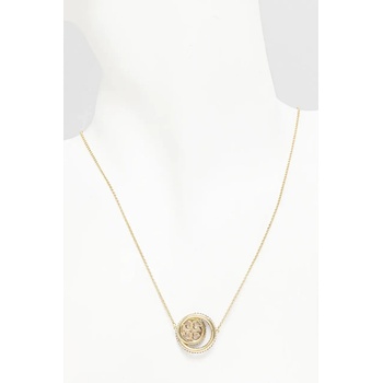 Tory Burch Позлатено колие Tory Burch Miller Pave 157225-400 (157225.400)