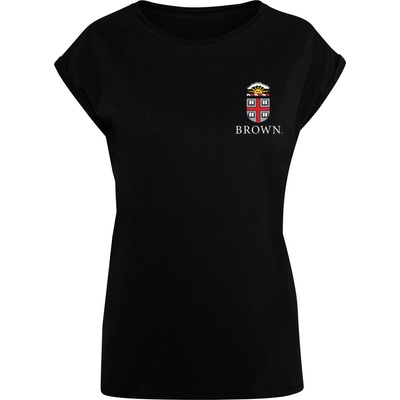 Urban Classics Тениска Ladies Brown University - Emblem T-Shirt black XXLUB-MP5006335-00007 - Камуфлаж, размер L