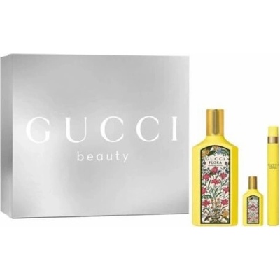 Gucci Flora Gorgeus Orchid dárková sada, Parfemovaná voda 100 ml +Parfemovaná voda 10 ml + Parfemovaná voda 5 ml