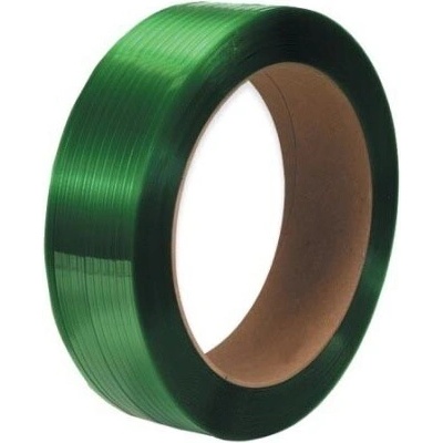 Viazacia páska PET, 15,5x0,70 mm, návin 1800 m, zelená