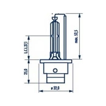 NARVA Výbojka D2S NARVA 84002 84002