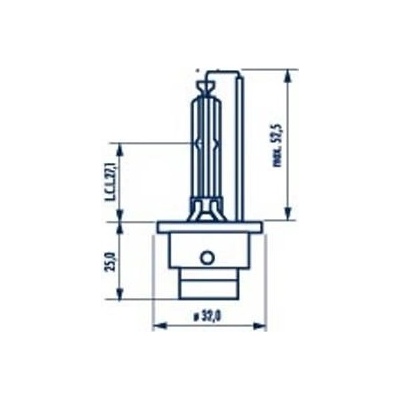 NARVA Výbojka D2S NARVA 84002 84002