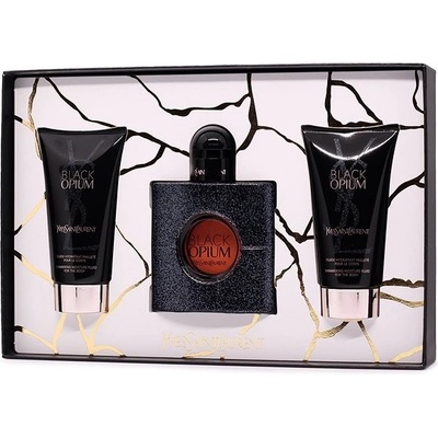 Yves Saint Laurent Black Opium EDP 50 ml + hydratační fluid 2 x 50 ml darčeková sada