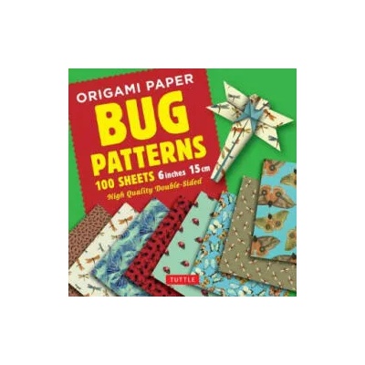 Origami Paper Bug Patterns - 6 inch (15 cm) - 100 Sheets | Tuttle Publishing
