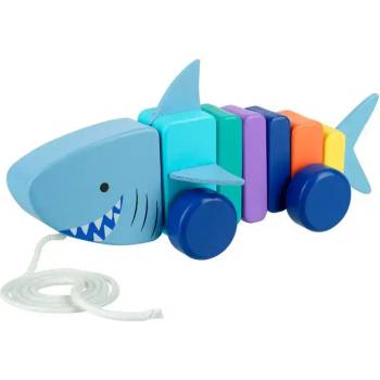 Orange Tree Toys Дървена играчка за дърпане " Акула" - Sea Life (OTT09001)
