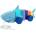 Orange Tree Toys Дървена играчка за дърпане " Акула" - Sea Life (OTT09001)