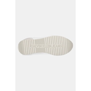 Calvin Klein Jeans Маратонки Calvin Klein Jeans RUNNER SOCK LACEUP MG CANVAS в бяло YM0YM01217 (YM0YM01217)