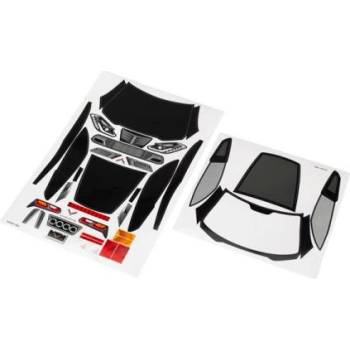 Traxxas Стикери Traxxas: Chevrolet Corvette Z06