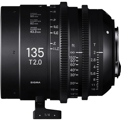 SIGMA 135mm T2 FF FL FCE CINE Canon EF