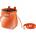 Petzl Торбичка за магнезий PETZL Saka Chalkbag white/orange