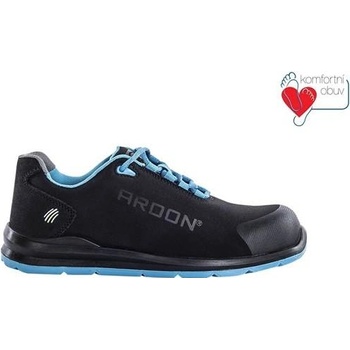 ARDON SOFTEX S1P obuv Čierno-tyrkysová