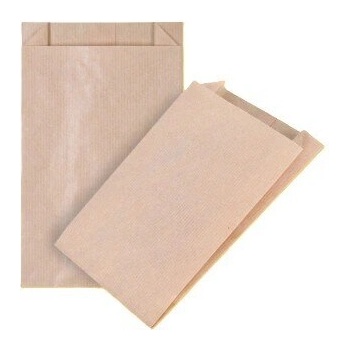 Хартиен плик с плоско дъно 12+(2х2)/20 К 100бр (е-3138)