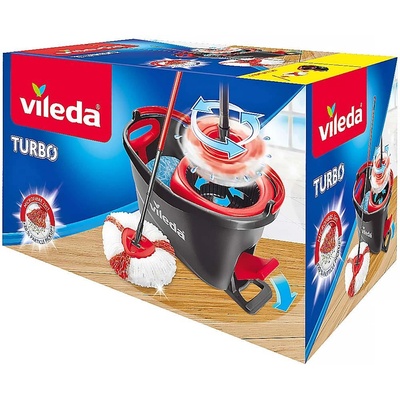 Vileda 19411 vileda easy wring&clean turbo КОМПЛЕКТ