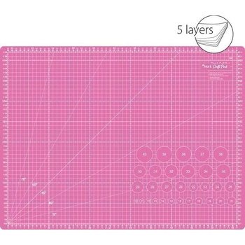 Texi Подложка за рязане 60 x 45 cm Pink (TEXI PINK 60X45)
