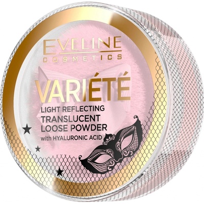 Eveline Cosmetics Variété transparentní sypký pudr s aplikátorem 6 g