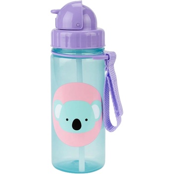 Skip Hop Бутилка със сламка Skip Hop Zоо - Koala, 385 ml (9N567910)